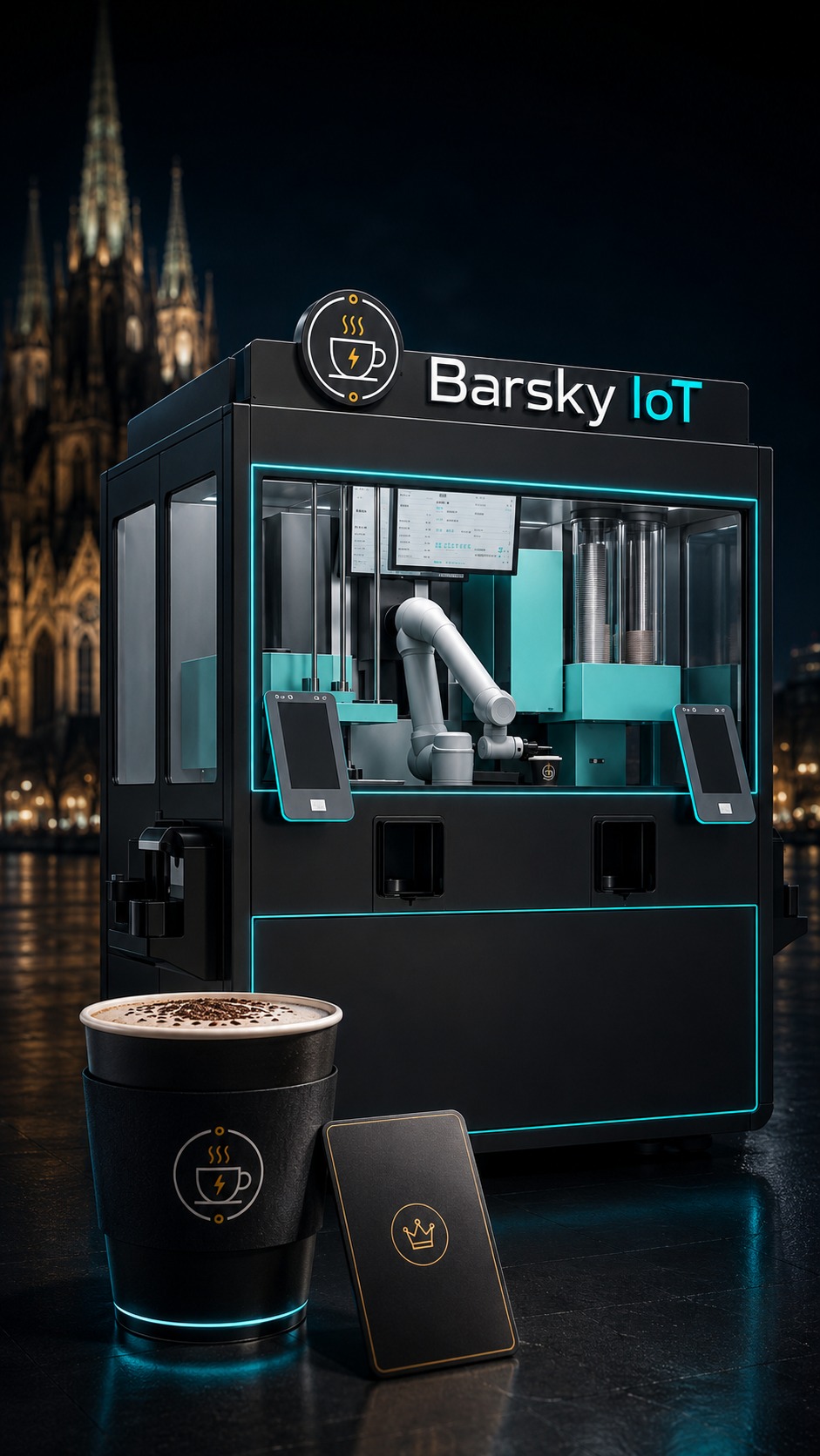 Barsky IoT Coffee Club digital membership experience