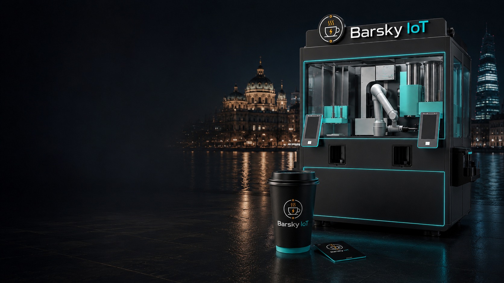 Barsky IoT Coffee ecosystem