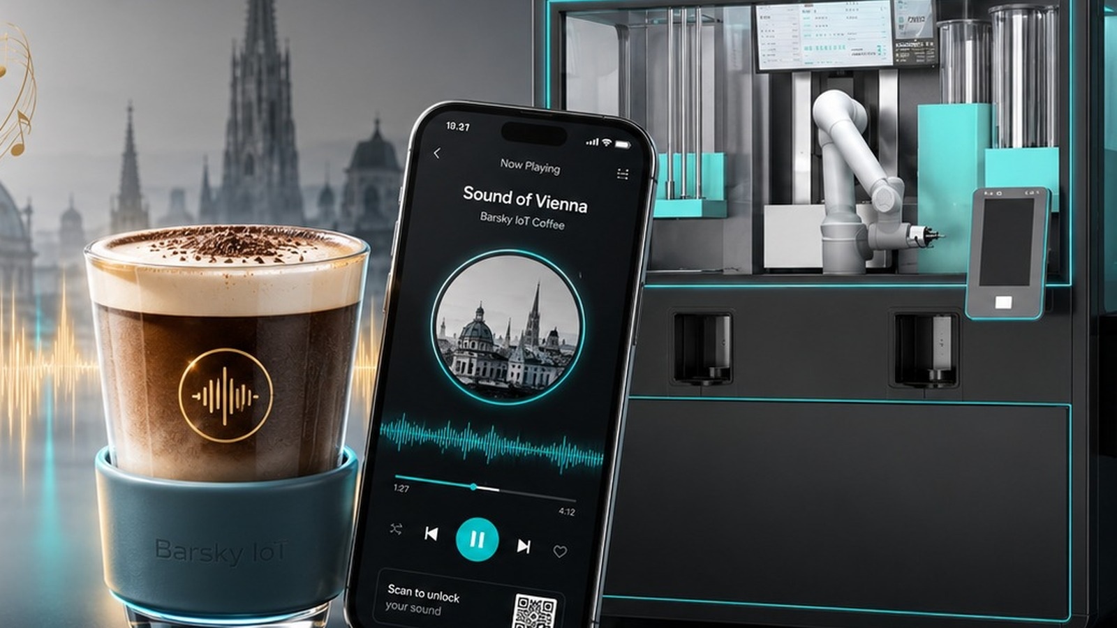 Sound of Vienna coffee experience with premium city mood
